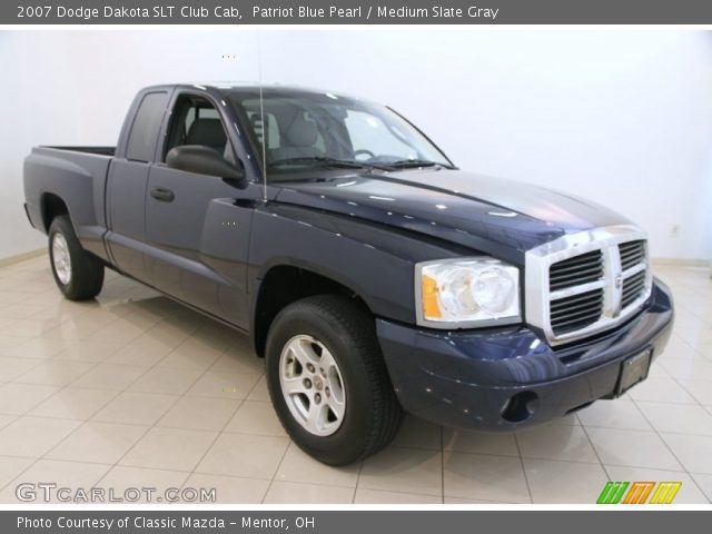 2007 Dodge Dakota SLT Club Cab in Patriot Blue Pearl