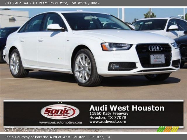 2016 Audi A4 2.0T Premium quattro in Ibis White