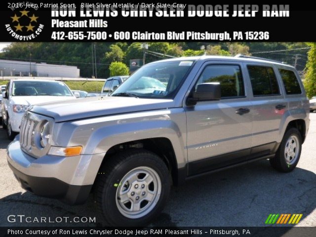 2016 Jeep Patriot Sport in Billet Silver Metallic