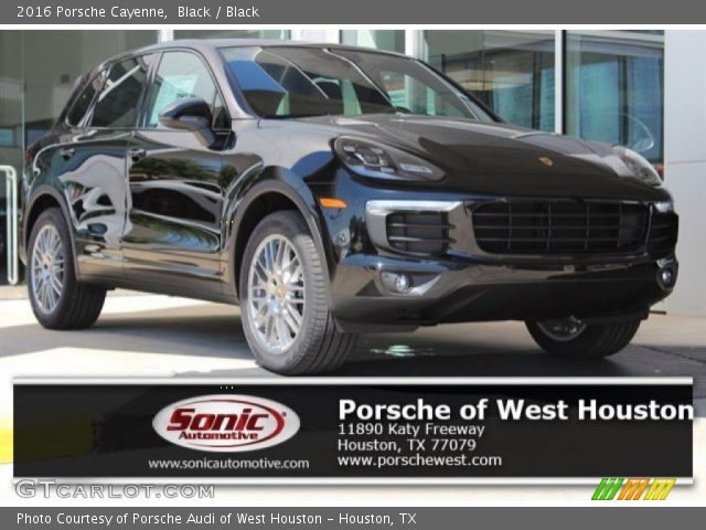2016 Porsche Cayenne  in Black