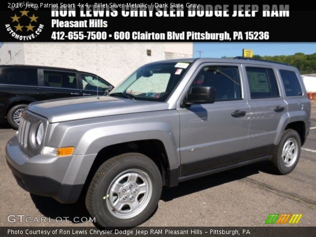 2016 Jeep Patriot Sport 4x4 in Billet Silver Metallic