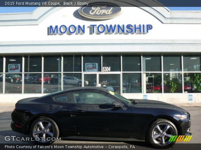 2015 Ford Mustang V6 Coupe in Black