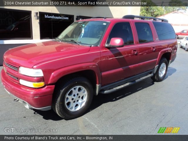 2004 Chevrolet Suburban 1500 Z71 4x4 in Sport Red Metallic