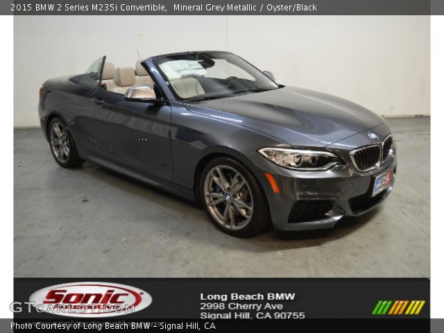 2015 BMW 2 Series M235i Convertible in Mineral Grey Metallic