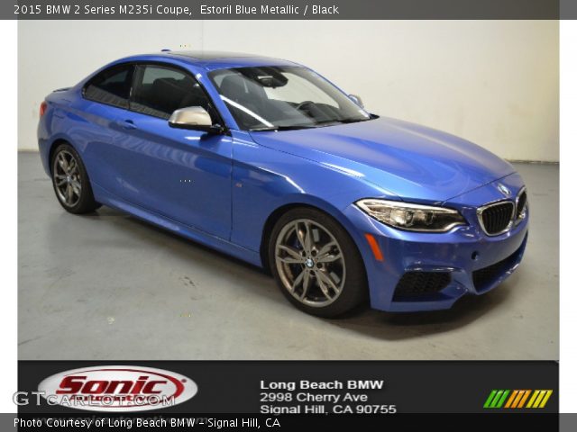 2015 BMW 2 Series M235i Coupe in Estoril Blue Metallic