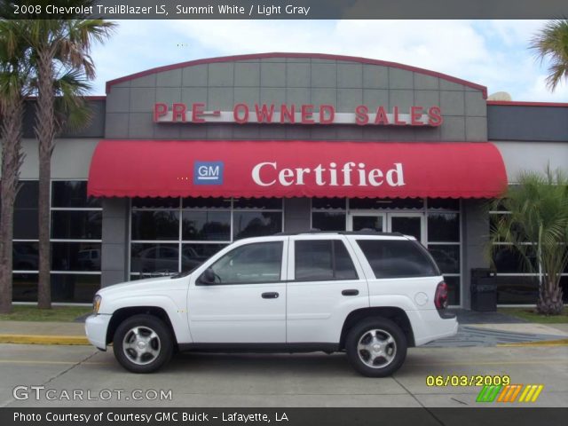 2008 Chevrolet TrailBlazer LS in Summit White