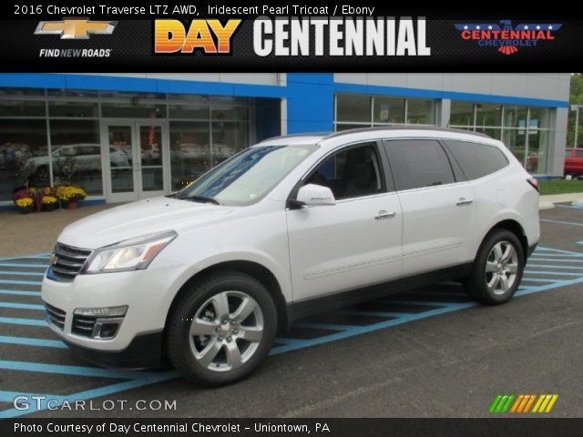 2016 Chevrolet Traverse LTZ AWD in Iridescent Pearl Tricoat
