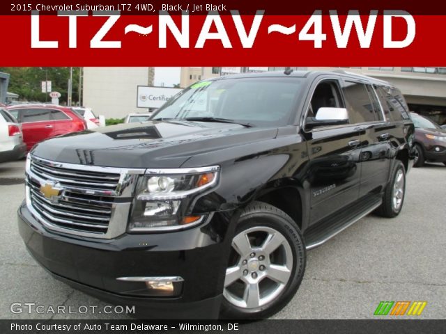 2015 Chevrolet Suburban LTZ 4WD in Black