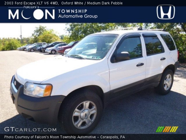 2003 Ford Escape XLT V6 4WD in Oxford White