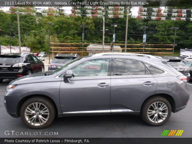 2013 Lexus RX 450h AWD in Nebula Gray Pearl
