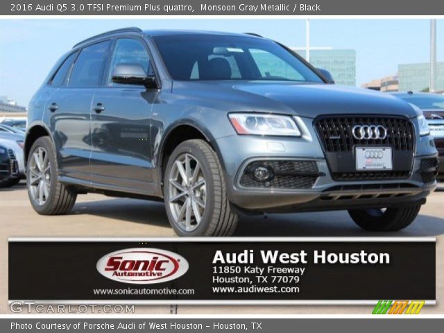 2016 Audi Q5 3.0 TFSI Premium Plus quattro in Monsoon Gray Metallic