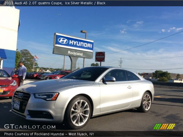 2013 Audi A5 2.0T quattro Coupe in Ice Silver Metallic