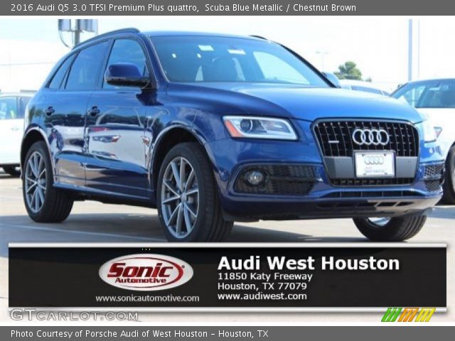 2016 Audi Q5 3.0 TFSI Premium Plus quattro in Scuba Blue Metallic