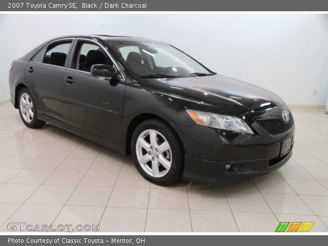 2007 Toyota Camry SE in Black