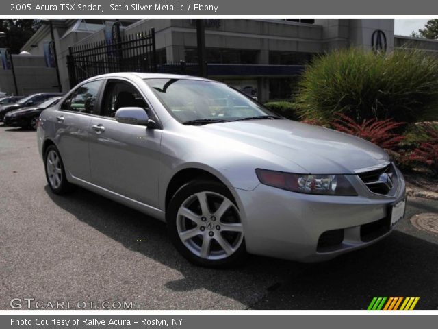 2005 Acura TSX Sedan in Satin Silver Metallic