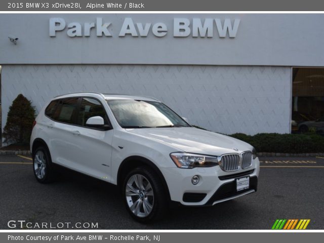 2015 BMW X3 xDrive28i in Alpine White