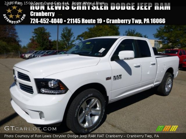 2016 Ram 1500 Sport Quad Cab 4x4 in Bright White