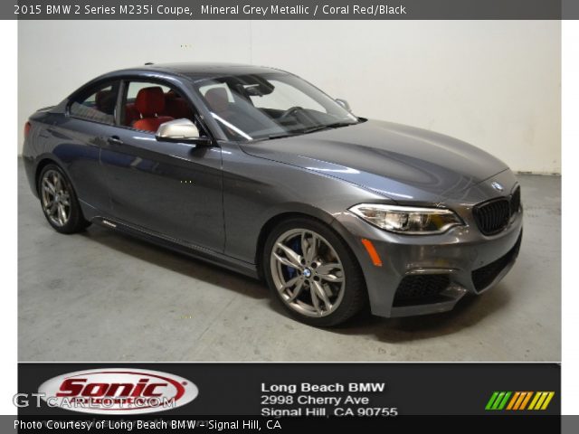 2015 BMW 2 Series M235i Coupe in Mineral Grey Metallic