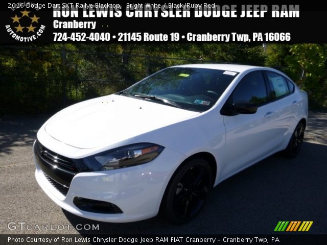 2016 Dodge Dart SXT Rallye Blacktop in Bright White
