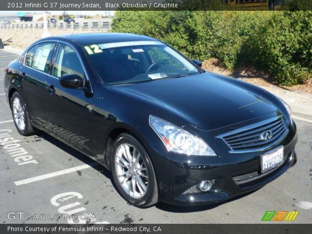 2012 Infiniti G 37 Journey Sedan in Black Obsidian