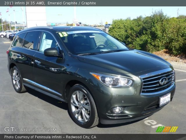 2013 Infiniti JX 35 AWD in Emerald Graphite