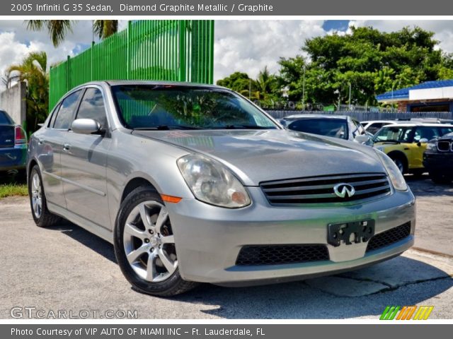 2005 Infiniti G 35 Sedan in Diamond Graphite Metallic