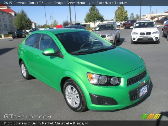 2015 Chevrolet Sonic LT Sedan in Dragon Green Metallic