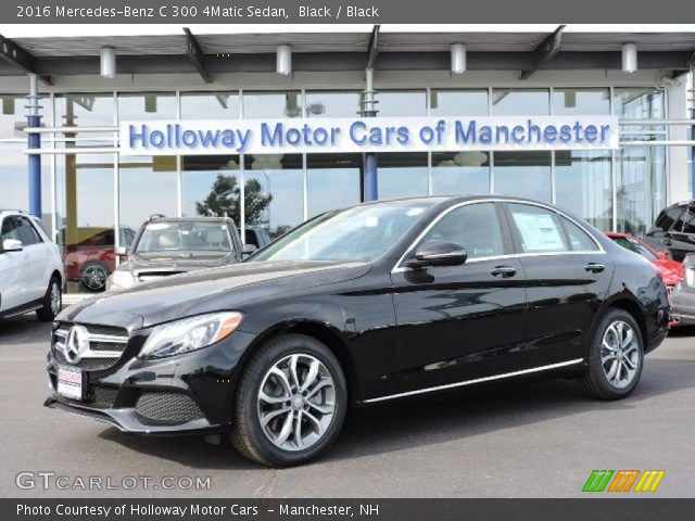 2016 Mercedes-Benz C 300 4Matic Sedan in Black