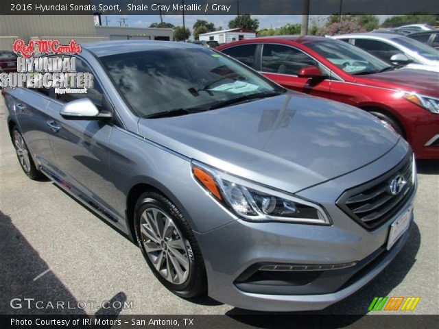 2016 Hyundai Sonata Sport in Shale Gray Metallic