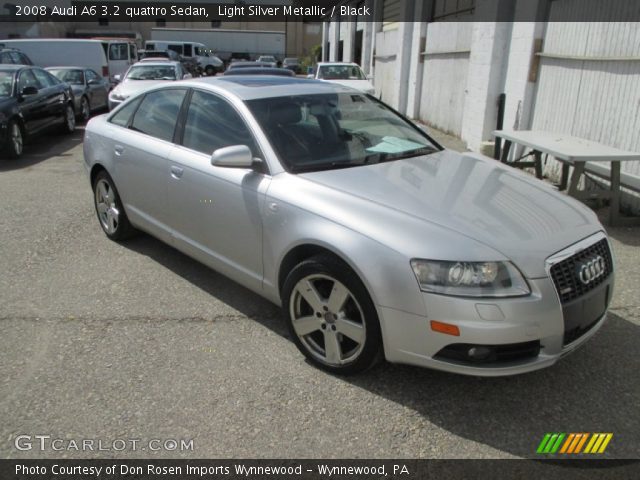 2008 Audi A6 3.2 quattro Sedan in Light Silver Metallic