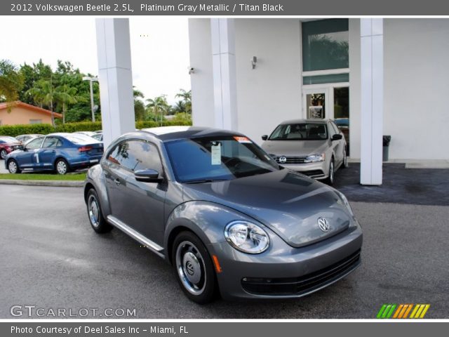 2012 Volkswagen Beetle 2.5L in Platinum Gray Metallic