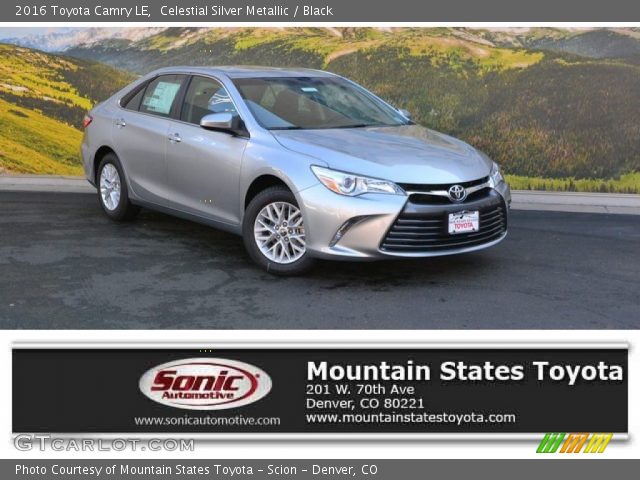 2016 Toyota Camry LE in Celestial Silver Metallic