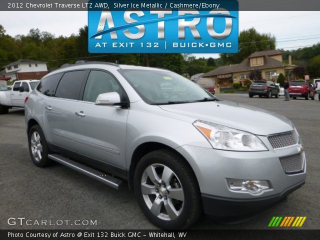 2012 Chevrolet Traverse LTZ AWD in Silver Ice Metallic