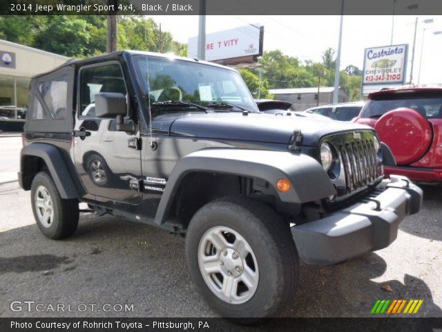 2014 Jeep Wrangler Sport 4x4 in Black
