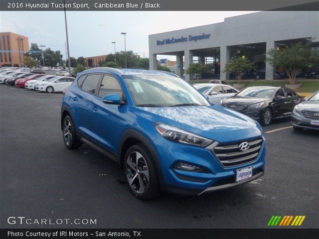 2016 Hyundai Tucson Sport in Caribbean Blue