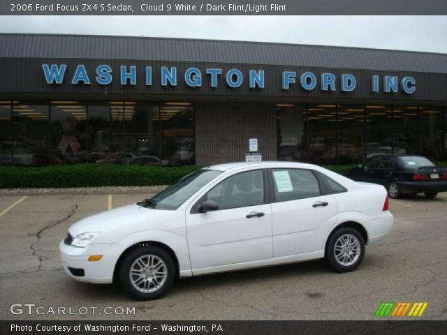 2006 Ford Focus ZX4 S Sedan in Cloud 9 White