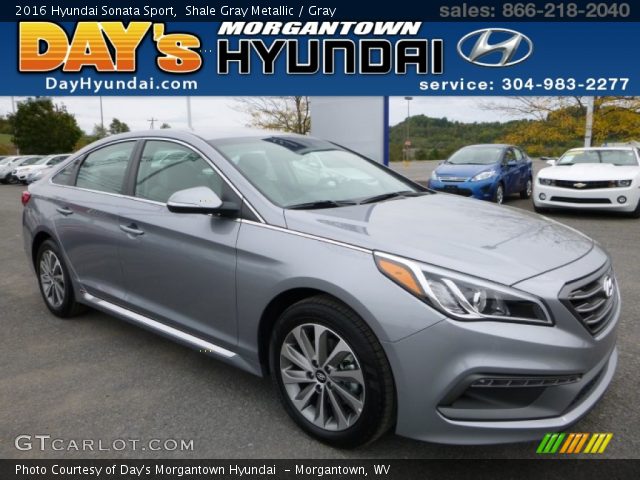 2016 Hyundai Sonata Sport in Shale Gray Metallic