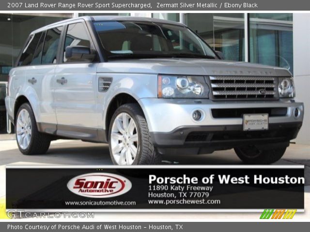 2007 Land Rover Range Rover Sport Supercharged in Zermatt Silver Metallic