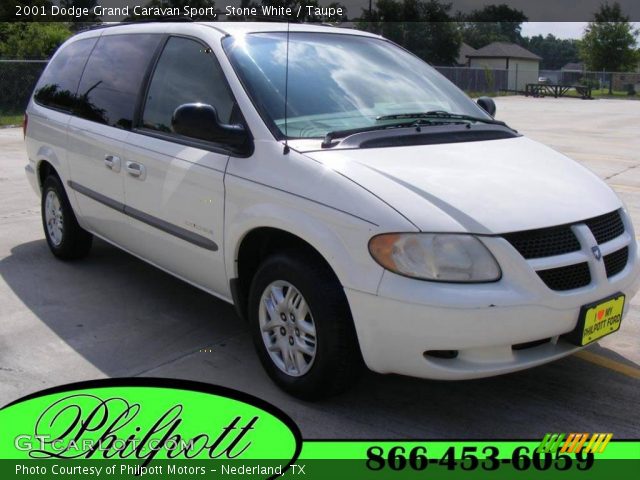 2001 Dodge Grand Caravan Sport in Stone White