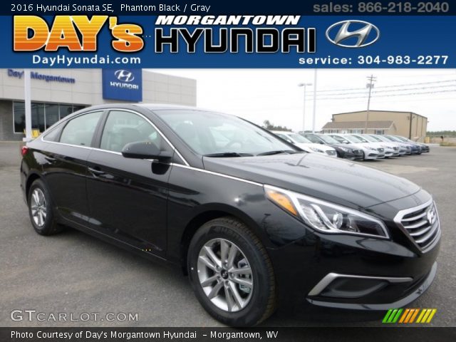 2016 Hyundai Sonata SE in Phantom Black