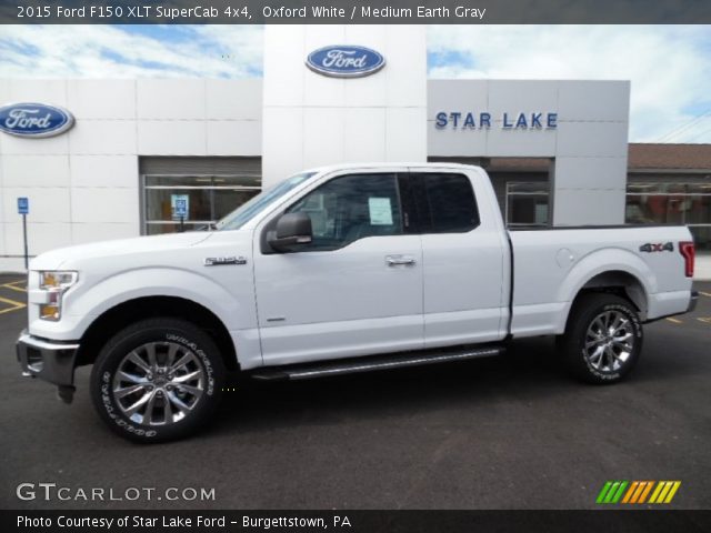 2015 Ford F150 XLT SuperCab 4x4 in Oxford White