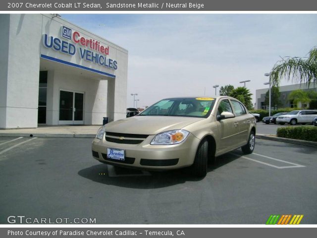 2007 Chevrolet Cobalt LT Sedan in Sandstone Metallic