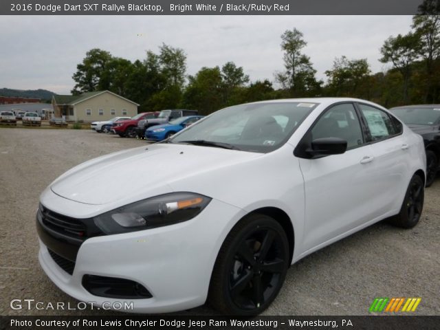 2016 Dodge Dart SXT Rallye Blacktop in Bright White