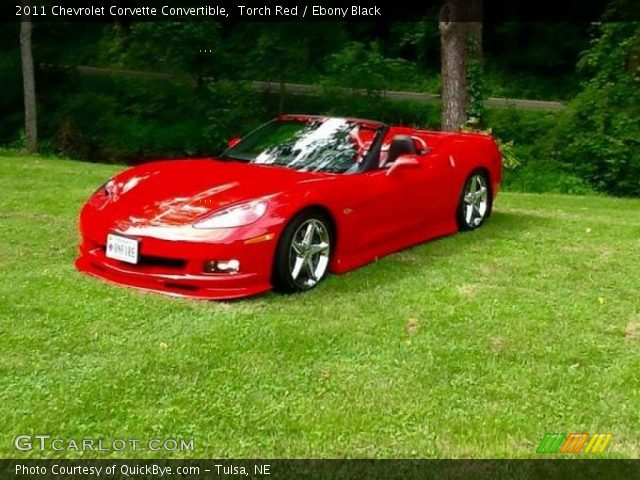 2011 Chevrolet Corvette Convertible in Torch Red