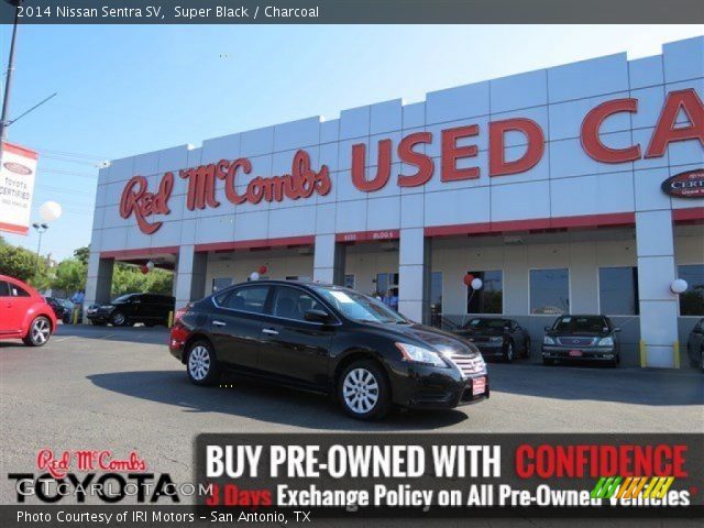 2014 Nissan Sentra SV in Super Black