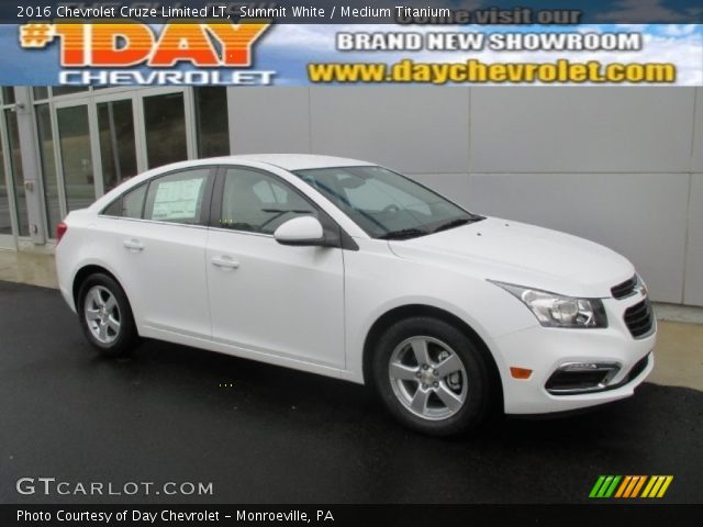 2016 Chevrolet Cruze Limited LT in Summit White
