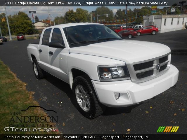 2011 Dodge Dakota Big Horn Crew Cab 4x4 in Bright White