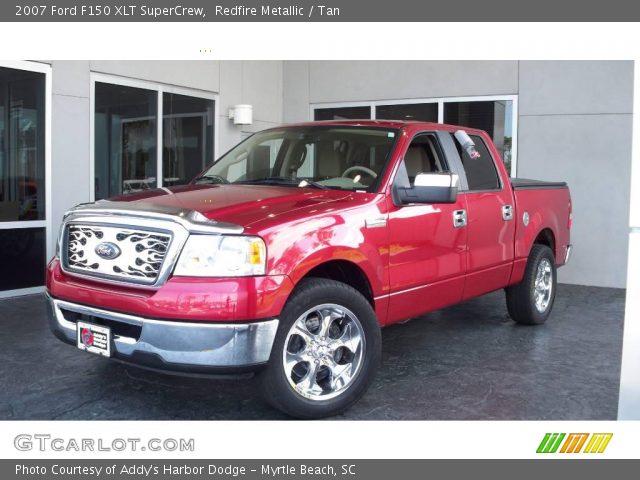 2007 Ford F150 XLT SuperCrew in Redfire Metallic