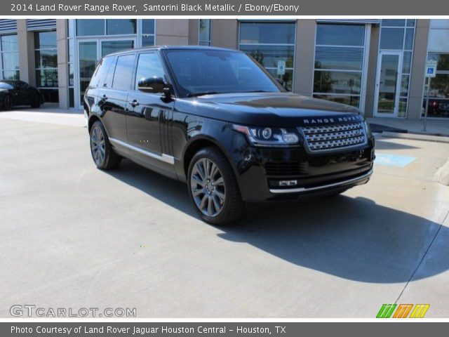 2014 Land Rover Range Rover  in Santorini Black Metallic