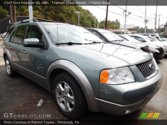 2007 Ford Freestyle SEL AWD in Titanium Green Metallic